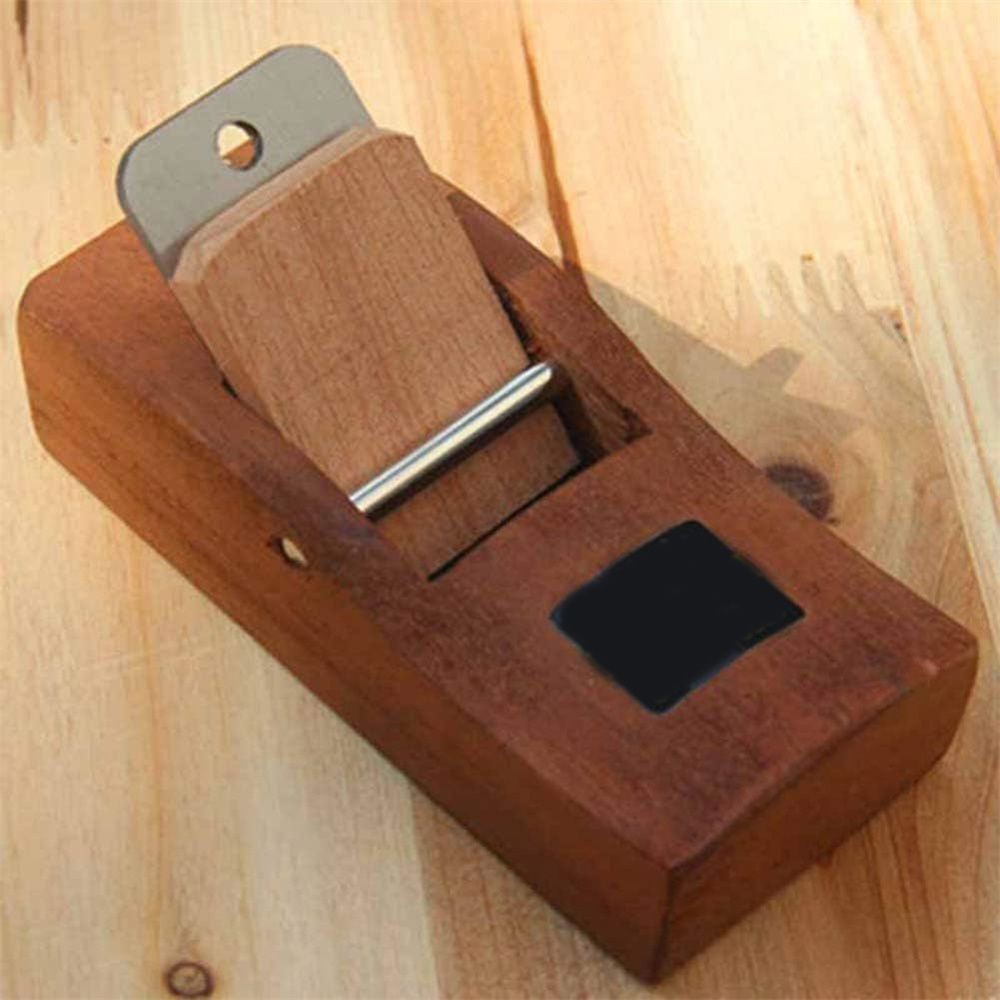Hand Plane Block - Mini avión de bloques de madera,