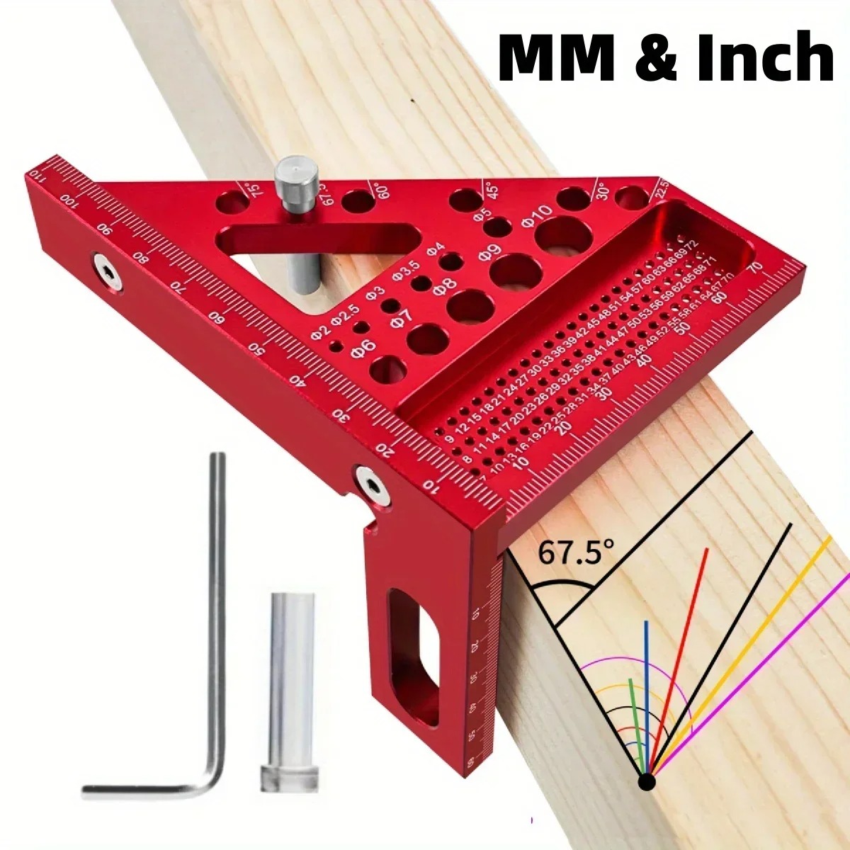 Regla de Medición Multiángulo  - Workshop Measuring Tools reseña y precio