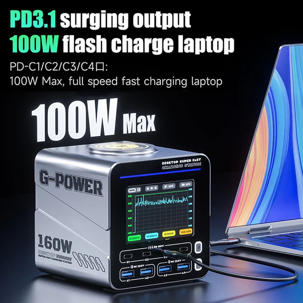 Nuevo Cargador Rápido GaN de 1 - Tools Qc reseña y precio
