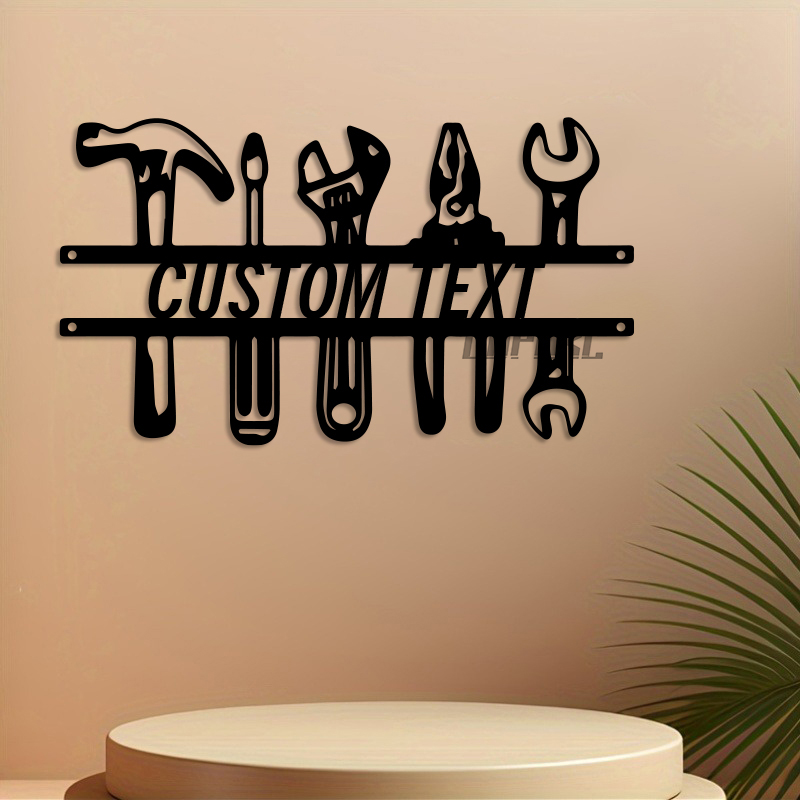 Arte de pared de hierro de est - Workshop Tools Name reseña y precio