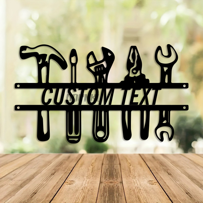 Arte de pared de hierro de est - Workshop Tools Name reseña y precio