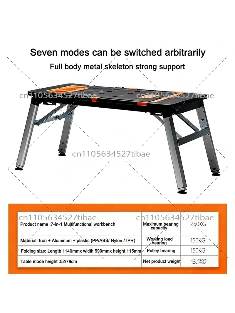 Banco de Trabajo Plegable Port - Workbench Portable Fold reseña y precio
