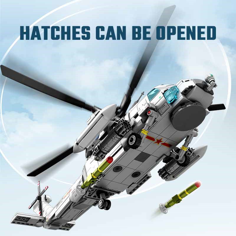 SEMBO 862 Uds. Helicóptero de  - Hand Plane Block reseña y precio