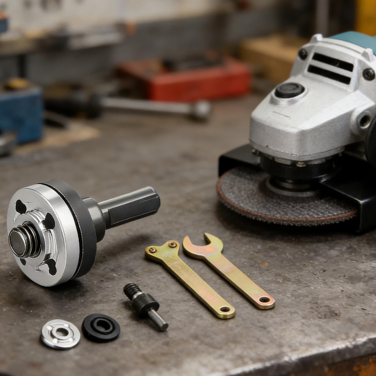 Juego de tuercas para amolador - Power Tools In Workshop reseña y precio