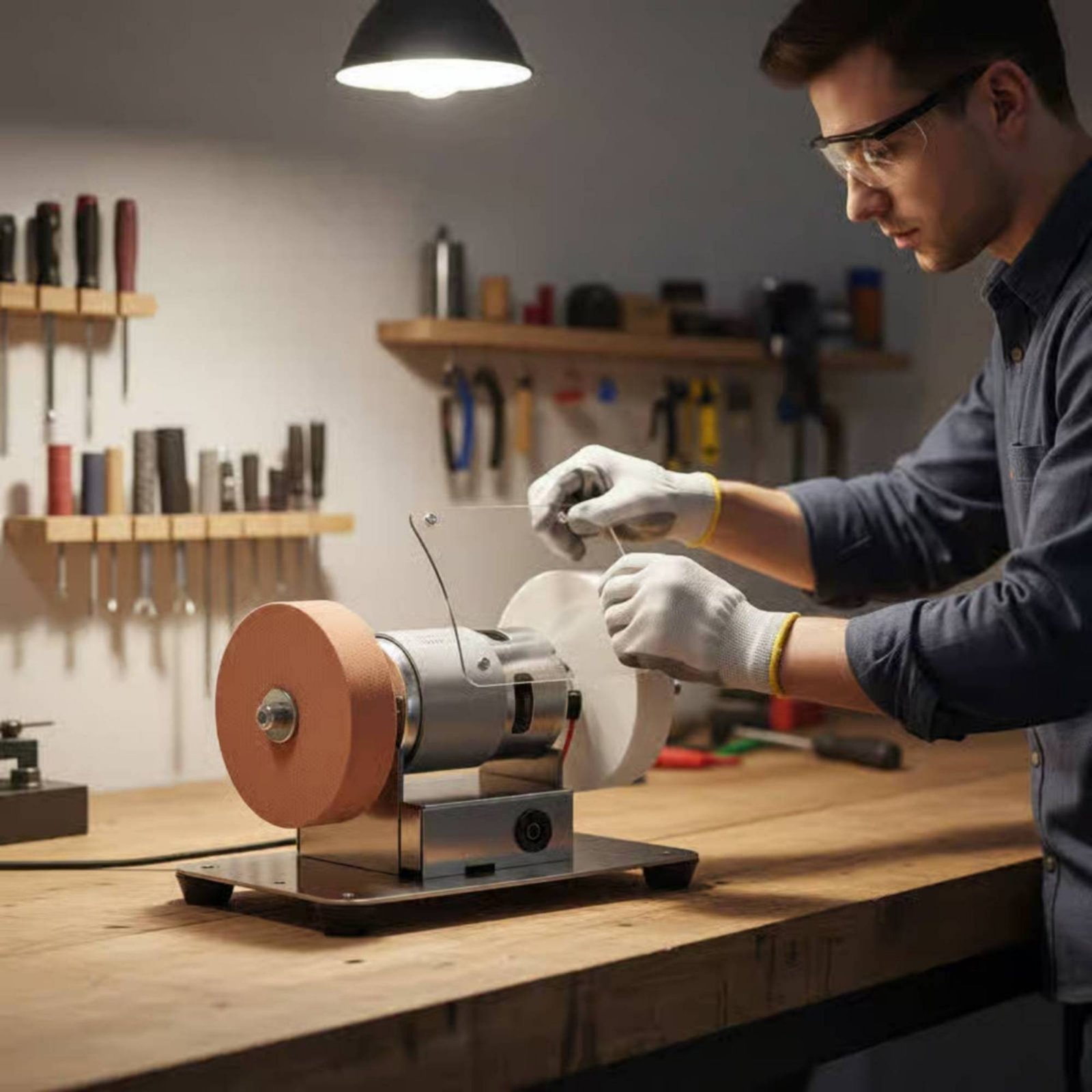 Mini Amoladora de Banco Multif - Power Tools In Workshop reseña y precio