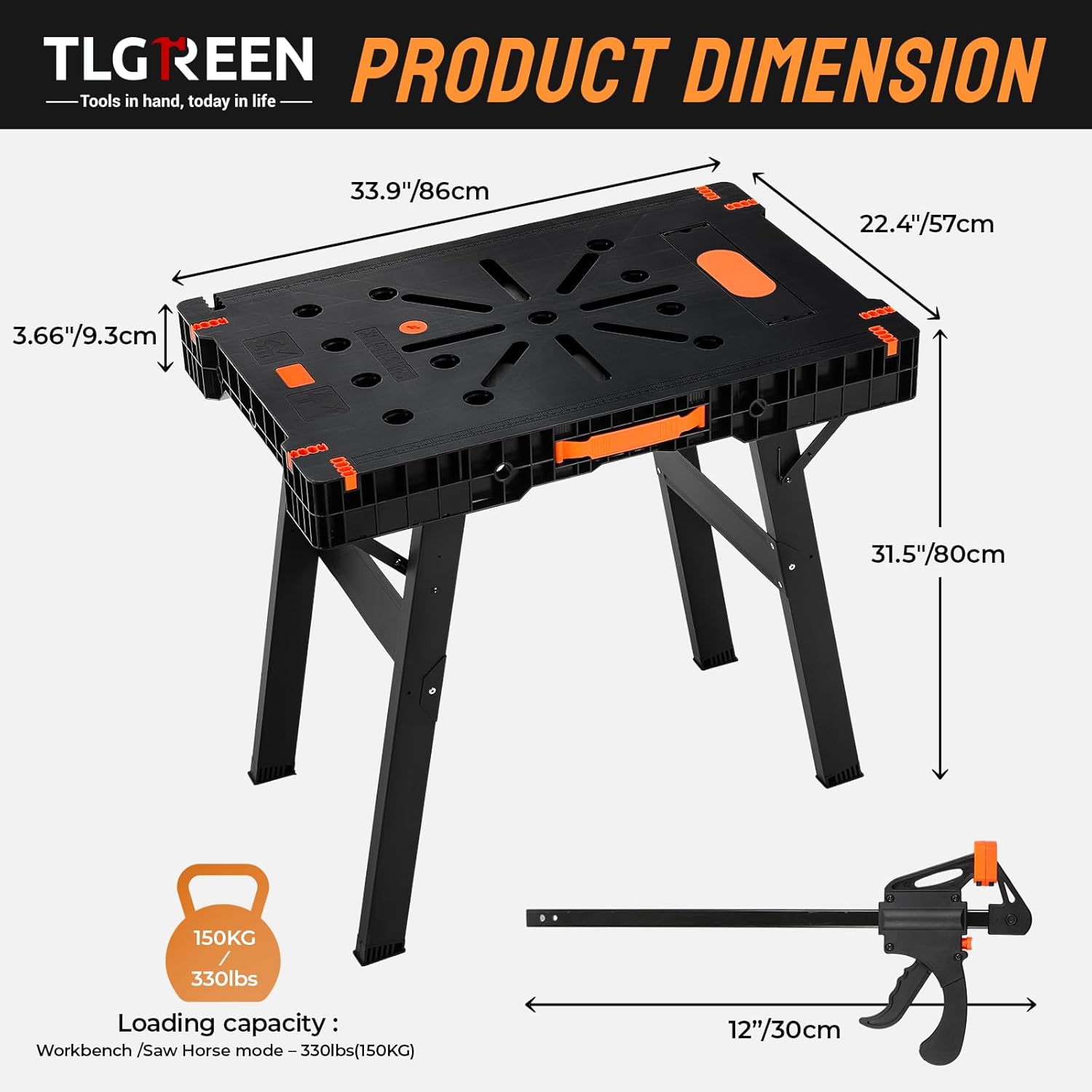 Banco de Trabajo Plegable con  - Workbench Portable Fold reseña y precio