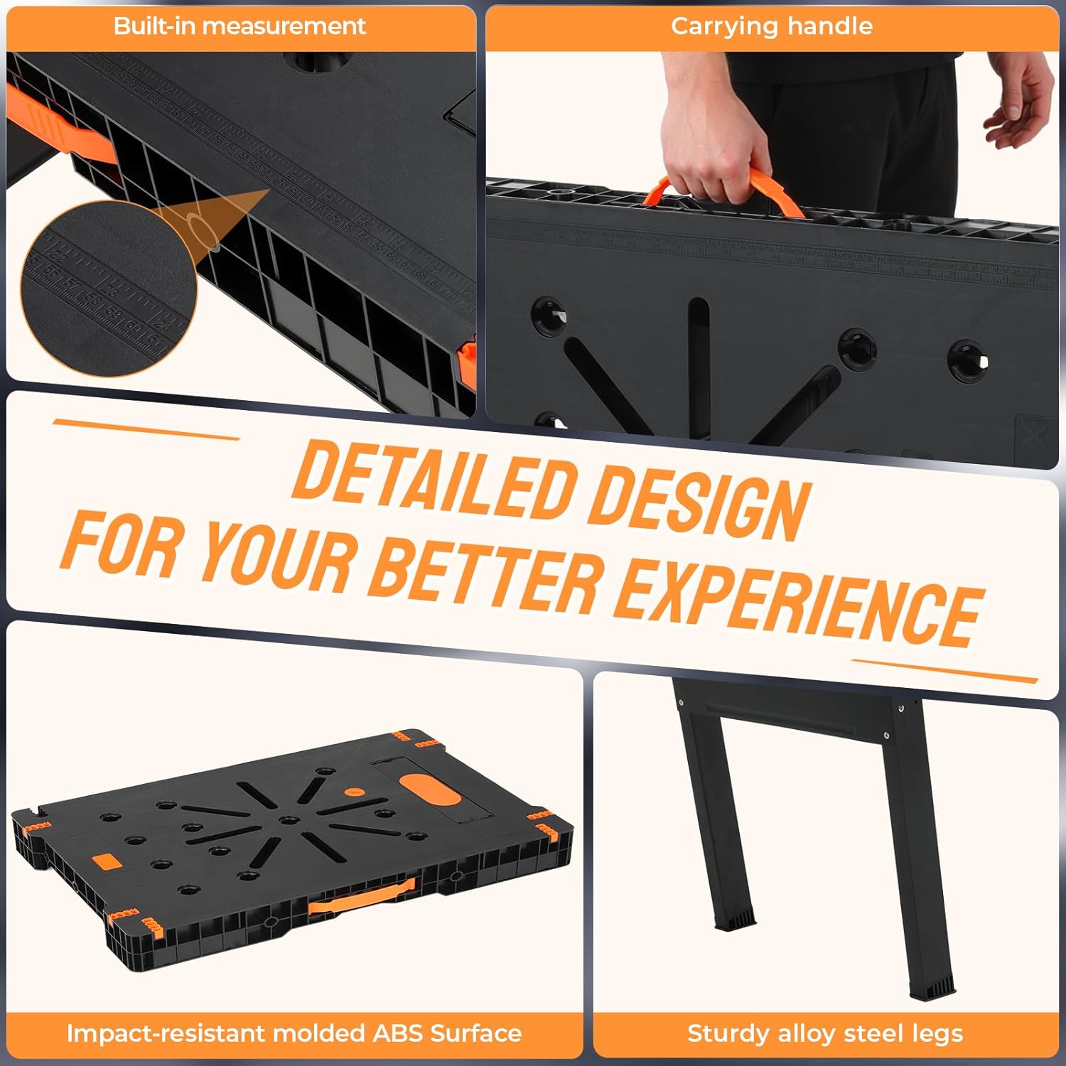 Banco de Trabajo Plegable con  - Workbench Portable Fold reseña y precio
