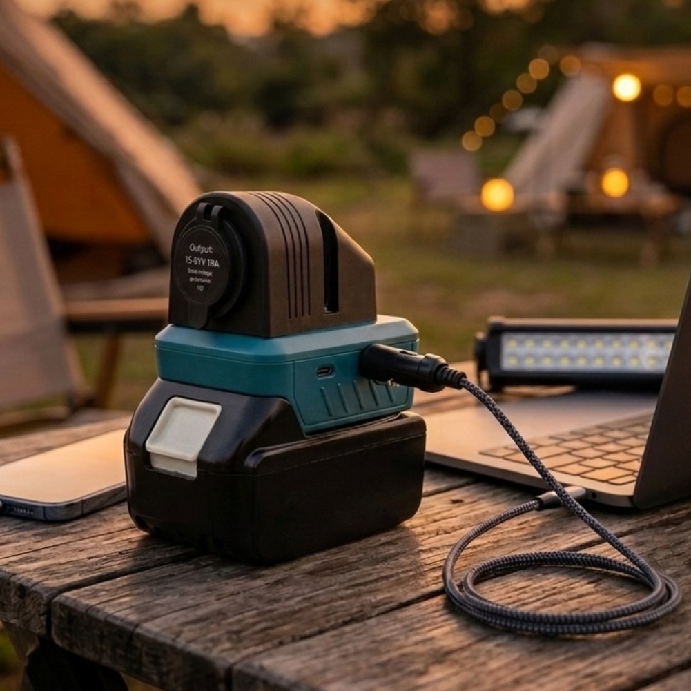 Adaptador convertidor de bater - Tools Qc reseña y precio