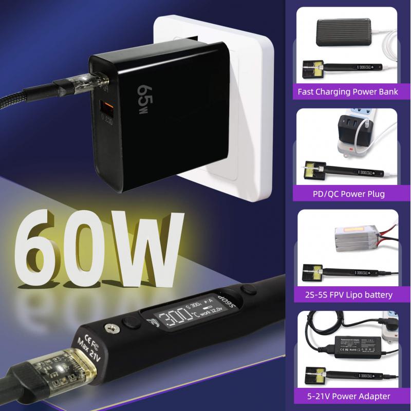 Soldador eléctrico portátil S6 - Tools Qc reseña y precio