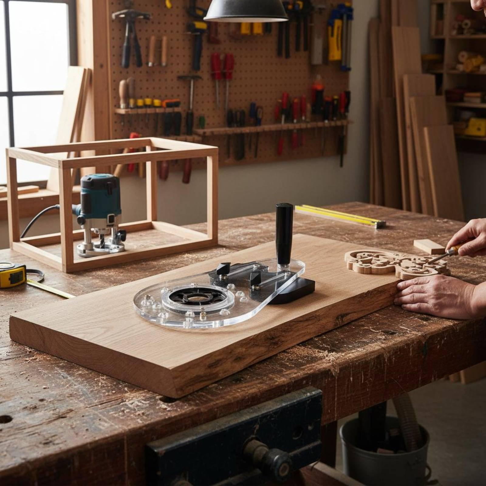 Placa base para router, acceso - Power Tools In Workshop reseña y precio
