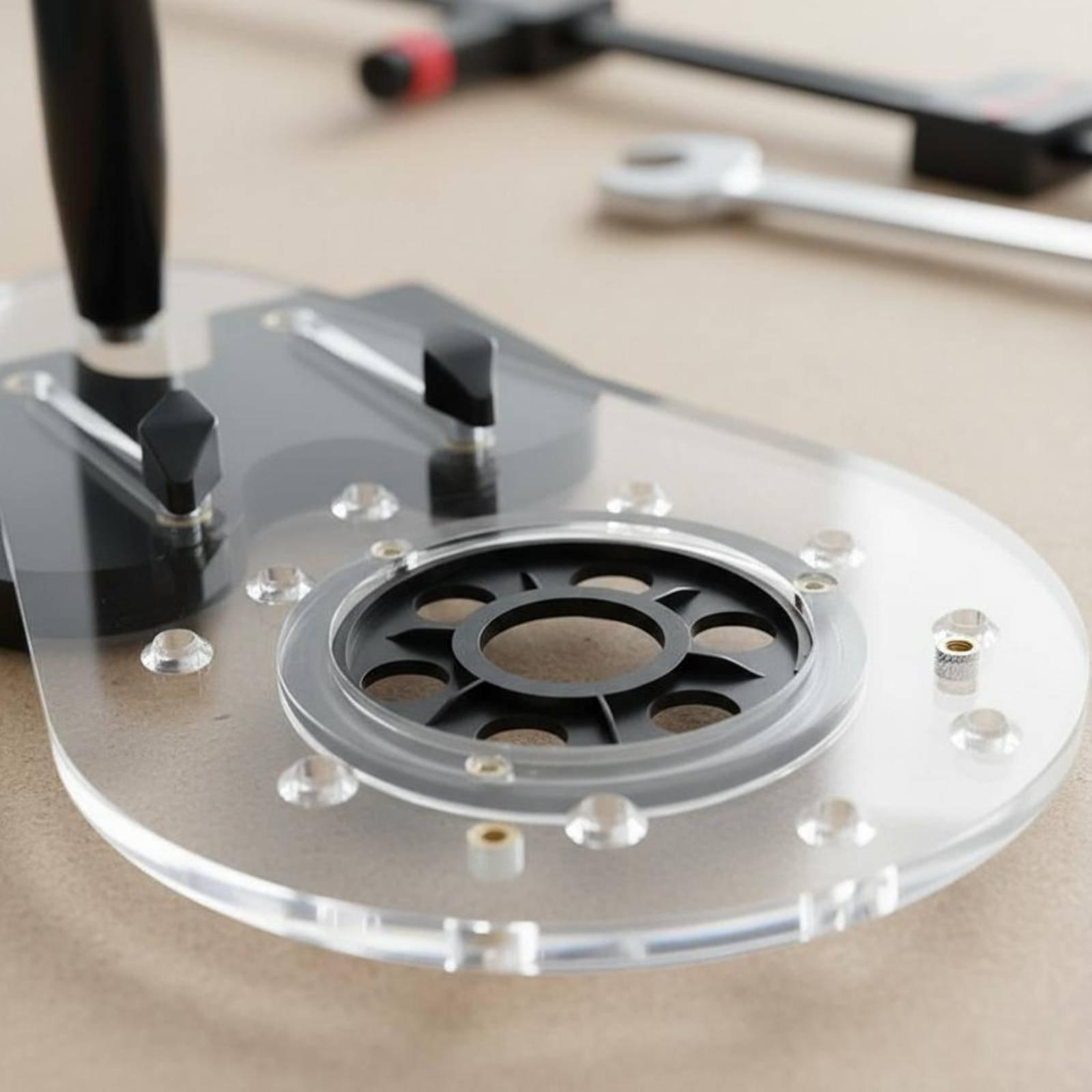 Placa base para router, acceso - Power Tools In Workshop reseña y precio