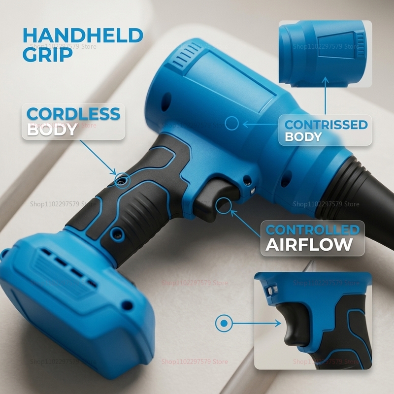 Soplador de Aire Inalámbrico d - Power Tools In Workshop reseña y precio