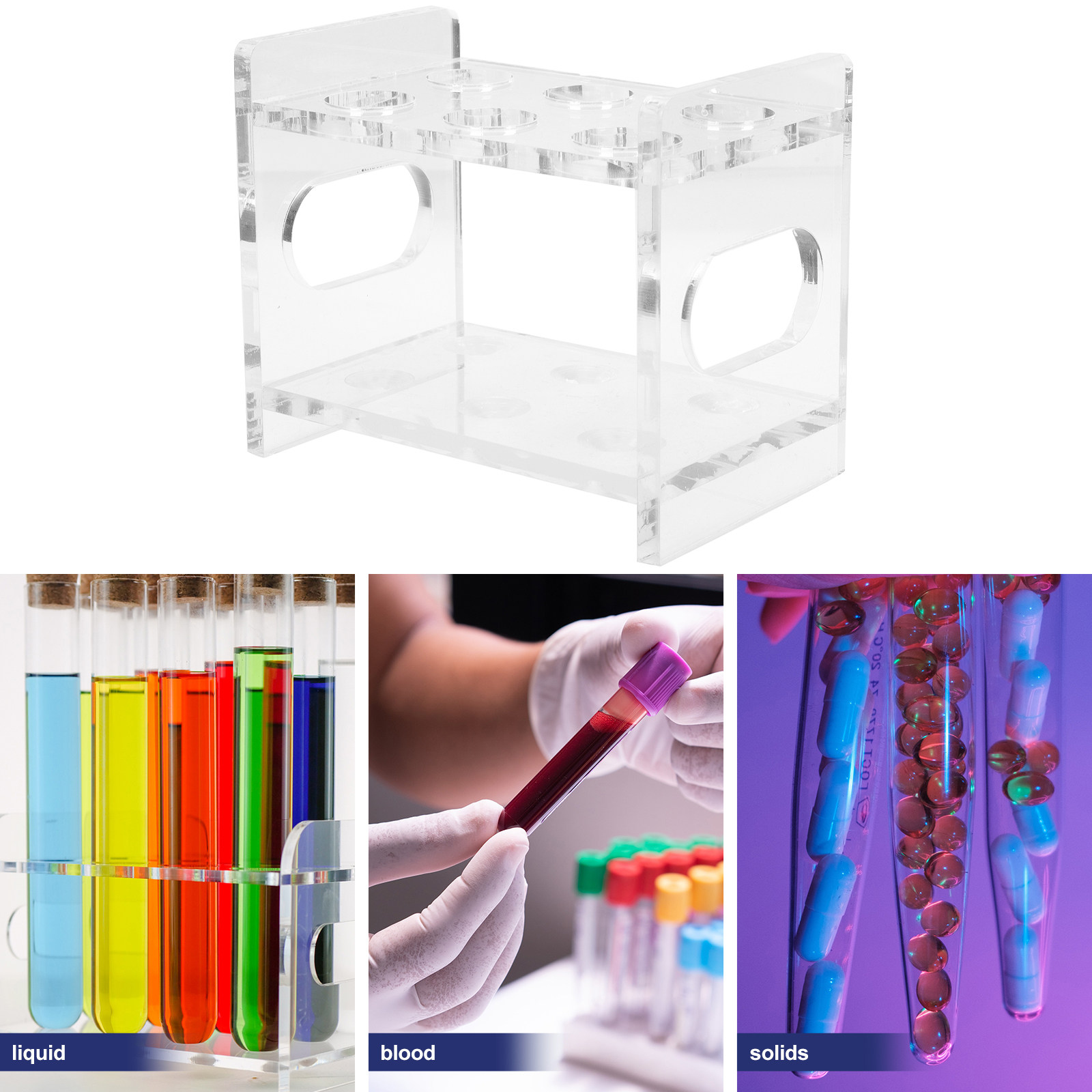 Soporte de laboratorio transpa - Tools Youtube reseña y precio
