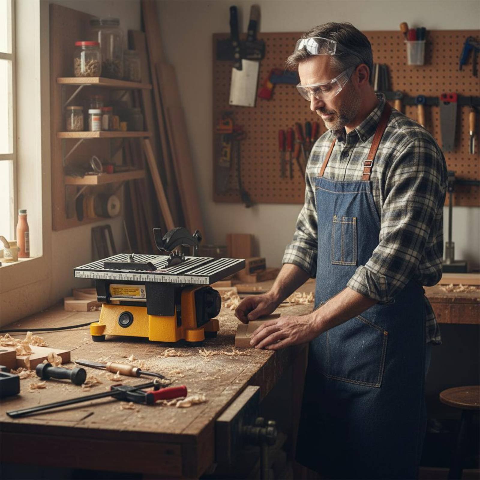 Mini Sierra de Mesa Portátil,  - Power Tools In Workshop reseña y precio
