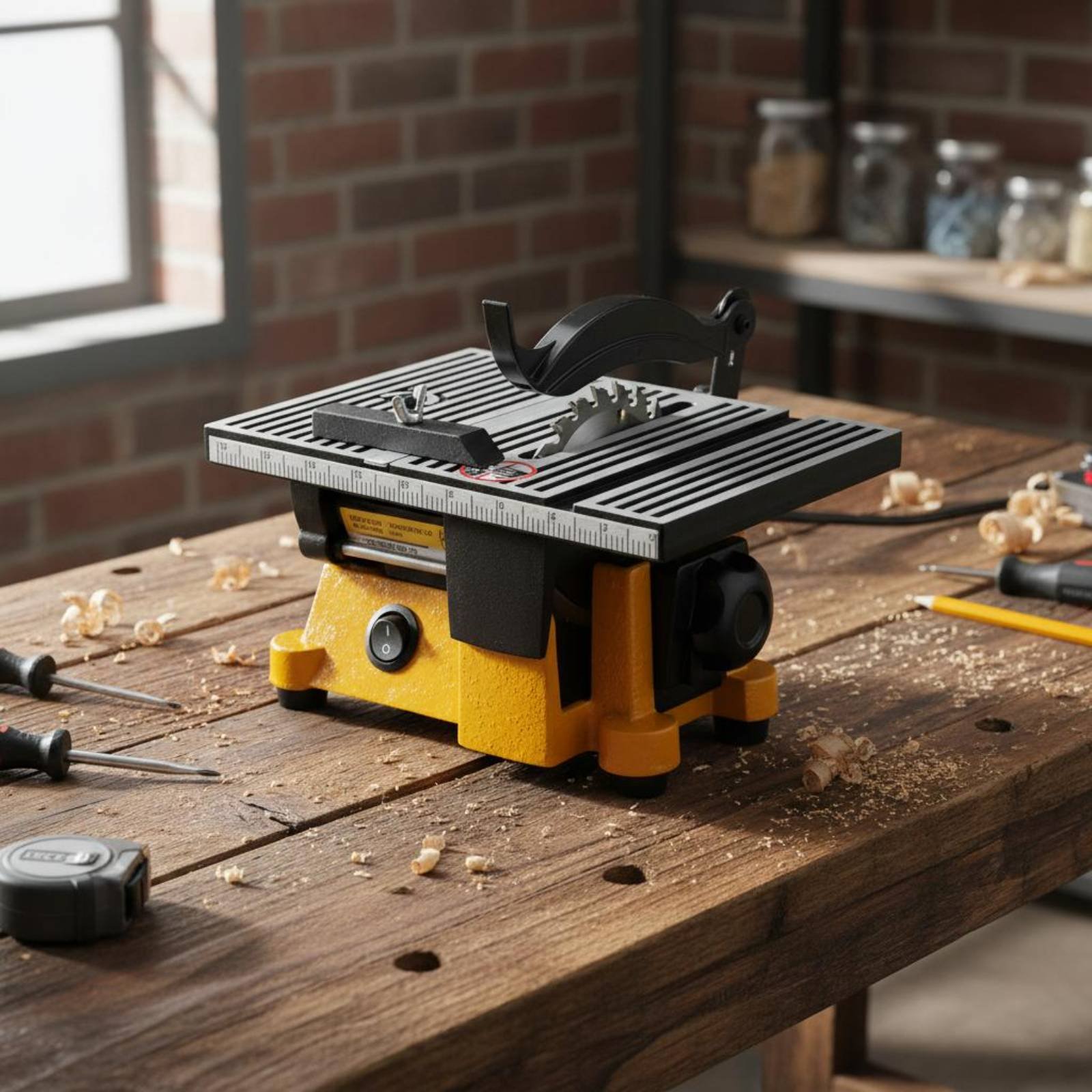 Mini Sierra de Mesa Portátil,  - Power Tools In Workshop reseña y precio