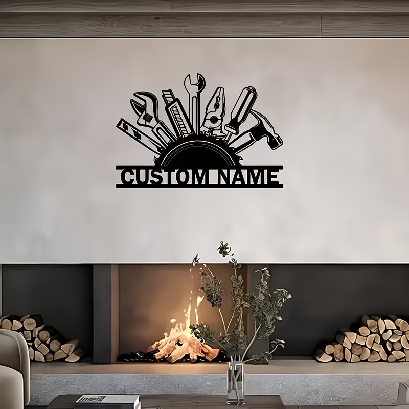 Arte de Pared de Metal Persona - Workshop Tools Name reseña y precio