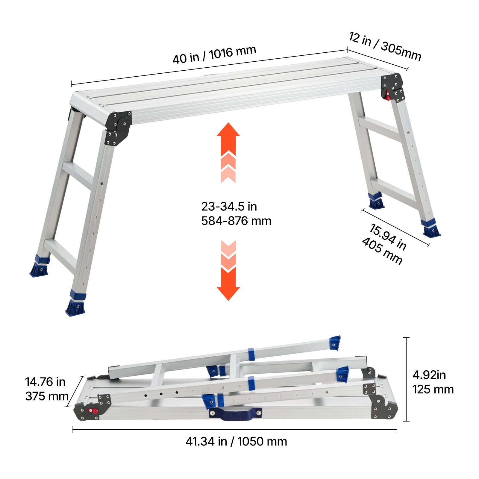 Plataforma de trabajo plegable - Workbench Portable Fold reseña y precio